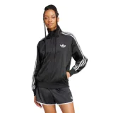 Női cipzáras pulóver ADIDAS ORIGINALS FBIRD LOOSE TT-JC8251-Black · záber 1
