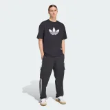Férfi rövid ujjú póló ADIDAS ORIGINALS TREFOIL T-SHIRT BLACK WHITE · záber 4