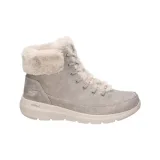 Női bokacsizmák télen SKECHERS Glacial Ultra W taupe · záber 2