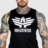 Sportos atléta Iron Aesthetics Get Fit, fekete · záber 4