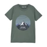 Fiú póló rövid ujjú COLOR KIDS T-shirt W. Print - S S, dark forest · záber 1
