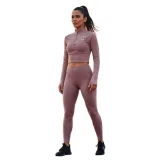 Női hosszú ujjú edzőpóló UNDER ARMOUR UA HG Rib 1 4 Zip · záber 2
