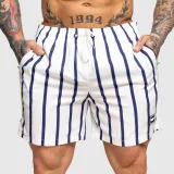 Férfi úszóshort Iron Aesthetics Boardwalk, fehér · záber 5