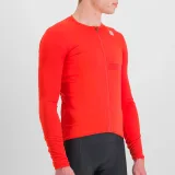 Férfi kerékpáros mez hosszú ujjal SPORTFUL Matchy long sleeve jersey, chili red · záber 4