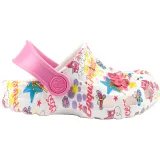 Lányi krokszik (szabadidőcipő) COQUI Little Frog + Amulet K white dark pink · záber 2