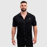 Férfi kötött ing Iron Aesthetics Vibe, fekete · záber 1