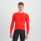 Férfi kerékpáros mez hosszú ujjal SPORTFUL Matchy long sleeve jersey, chili red · záber 2