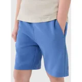 Fiú melegítőnadrág rövidnadrág 4F JUNIOR SHORTS CAS M600-34S-LIGHT BLUE - Pohlavie: Gyerek · záber 2