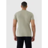 Férfi rövid ujjú póló 4F TSHIRT M2003-44S-OLIVE · záber 3