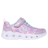 Lány szabadidőcipő SKECHERS Heart Lights Boogie Love K lavender · záber 2