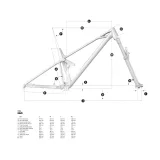 Túrázó kerékpár MONDRAKER Raze, black dirty white · záber 4