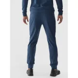 Férfi bélelt melegítőnadrágok 4F TROUSERS FNK-WAW24TFTRM682-31M-NAVY MELANGE · záber 2