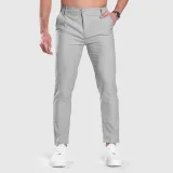 Sztreccs nadrág Iron Aesthetics Classy, szürke · záber 2
