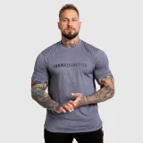 Férfi sportpóló Iron Aesthetics Flow, navy · záber 4