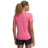 Női rövid ujjú edzőpóló UNDER ARMOUR Tech SSV- Twist-PNK · záber 5