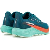 Férfi futócipők SALOMON Aero Blaze 2 M deep lake cherry tomato electric green · záber 3