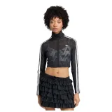 Női cipzáras pulóver ADIDAS ORIGINALS FIREBIRD LACETT BLACK · záber 8