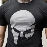 Ultrasoft póló Iron Aesthetics Skull, B&G · záber 4