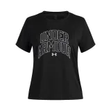 Lány edzőpóló rövid ujjú UNDER ARMOUR Tech Varsity Graphic SS · záber 2