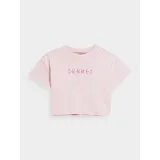 Lány póló rövid ujjú 4F JUNIOR TSHIRT F393-56S-LIGHT PINK · záber 2