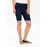 Női farmer rövidnadrágok VOLCANO D-FIFY-NAVY 600 · záber 2