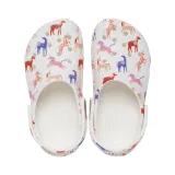 Lányi krokszik (szabadidőcipő) CROCS Classic Character Print Clog T unicorn · záber 3