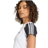 Női rövid ujjú póló ADIDAS ORIGINALS SST BABY TEE-WHITE BLACK WHITE · záber 3