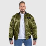 Bomber dzseki Iron Aesthetics Maverick, zöld · záber 2