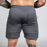 Sportos short Iron Aesthetics Lightning, sötétszürke · záber 3