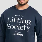 GymBeam Lifting Society Sweatshirt Nightfall · záber 4