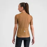 Női rövid ujjú kerékpáros mez SPORTFUL Checkmate w jersey, gold mauve · záber 3