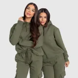 Női pulóver Iron Aesthetics Cargo, zöld · záber 5