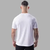 Férfi sportpóló Iron Aesthetics Training, fehér · záber 5