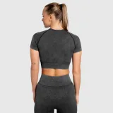 Női crop top Iron Aesthetics Faded, washed green · záber 9