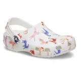 Lányi krokszik (szabadidőcipő) CROCS Classic Character Print Clog T unicorn · záber 1
