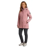 Női túrázó Softshell kabát kapucnival NORTHFINDER YULIANA-537oldrose · záber 2