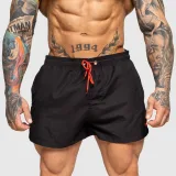 Férfi fürdőnadrág Iron Aesthetics Beach Mode, fekete · záber 3