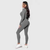 Női bordázott overál Iron Aesthetics Rib Lady, szürke · záber 5