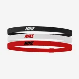 Fejpánt NIKE ELASTIC HAIRBANDS 3PK BK WH UR · záber 2