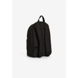 Női hátizsák FREDDY Backpack with a silver logo and outer pocket-Black · záber 3