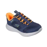 Fiú szabadidőcipők SKECHERS Go Run 400 V2 Slip-Ins K navy orange · záber 1