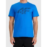 Férfi rövid ujjú póló 4F TSHIRT M3342-33S-BLUE · záber 4
