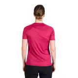 Női rövid ujjú túrázó póló NORTHFINDER LYNDA-510-cherry · záber 4