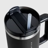 Rozsdamentes thermo pohár Iron Aesthetics City Tumbler 1200 ml, fekete · záber 5