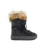 Női bokacsizmák télen MOON BOOT LTRACK MONACO LOW WP, 001 black · záber 1