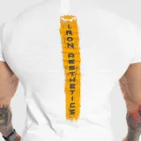 Férfi fitness póló Iron Aesthetics Force, fehér · záber 5