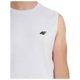 Férfi ujjatlan póló 4F SLEEVELESS M306-10S-WHITE · záber 4