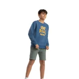 Fiú kapucnis pulóver VOLCANO B-ANDY JUNIOR 611 BLUE - Pohlavie: Gyerek · záber 1