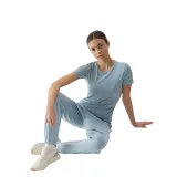 Női rövid ujjú póló 4F TSHIRT-WSS24TTSHF1267-34S-LIGHT BLUE · záber 3
