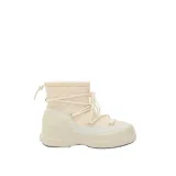 Alacsony téli cipők MOON BOOT MB MEZZALUNA QUILTED MID WP-L002 CREAM · záber 1